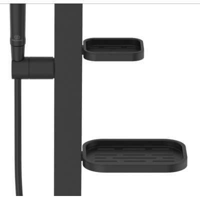 Ideal Standard ALU+ dušo komplektas, BD586,  Juoda matinė