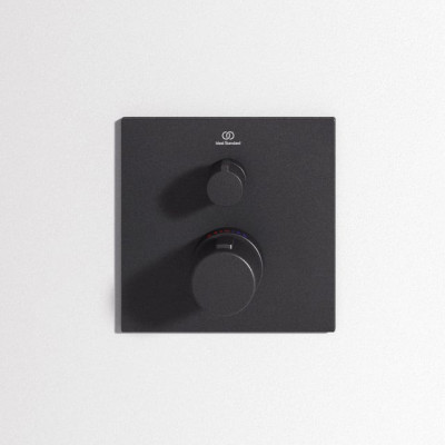 IŠPARDAVIMAS. Ideal Standard Ceratherm C100 termostatinis,potinkinis maišytuvas (vienos krypties), matinė juoda
