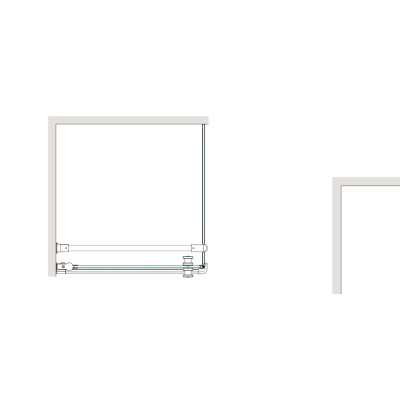 Brasta Glass Kristina dušo kabina, 100x100x200 cm, skaidrus stiklas, pasirinkite spalvą