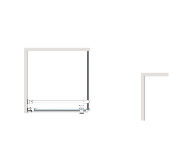 Brasta Glass Kristina dušo kabina, 100x100x200 cm, skaidrus stiklas, pasirinkite spalvą