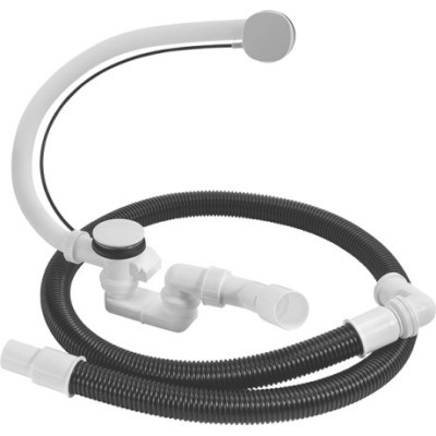 IŠPARDAVIMAS. Duravit Happy D.2 vonios sifonas, prailgintas