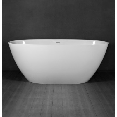 PAA Perla laisvai pastatoma vonia iš akmens masės, 160x75cm