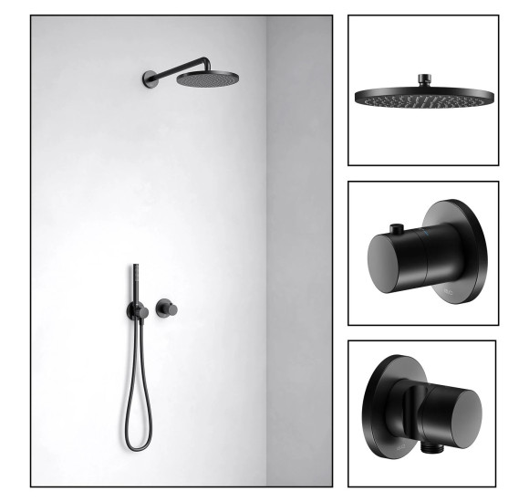 Keuco IXMO 7 termostatinės potinkinės dušo sistemos komplektas