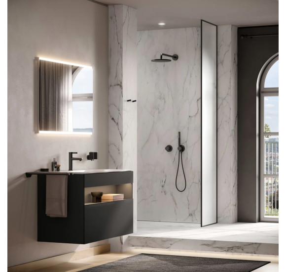 Keuco IXMO 7 termostatinės potinkinės dušo sistemos komplektas