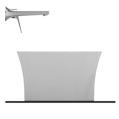 Ideal Standard La Dolce Vita pastatomas ant stalviršio praustuvas 34x34cm