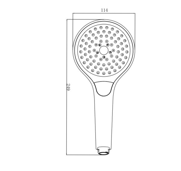 Villeroy & Boch Verve rankinis dušelis
