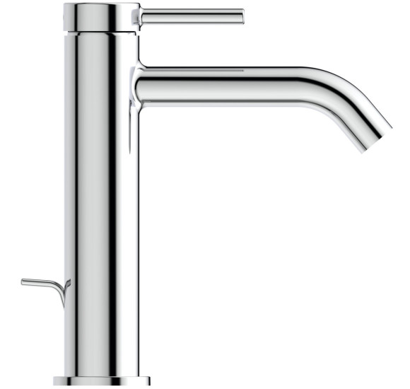 Ideal Standard CERALINE Nuovo H120 maišytuvas praustuvui su metaliniu dugno vožtuvu