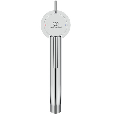Ideal Standard CERALINE Nuovo H120 maišytuvas praustuvui su metaliniu dugno vožtuvu