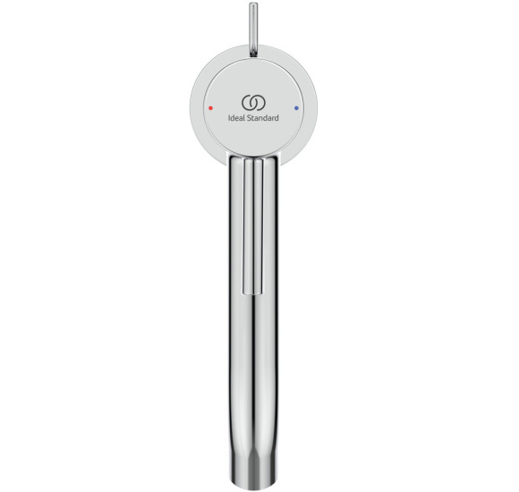 Ideal Standard CERALINE Nuovo H120 maišytuvas praustuvui su metaliniu dugno vožtuvu