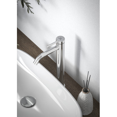 Ideal Standard CERALINE Nuovo H240 maišytuvas praustuvui be dugno vožtuvo, BlueStart