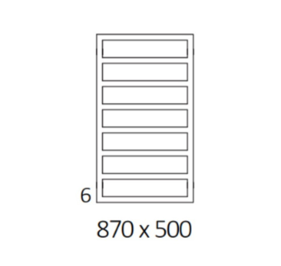 Terma Grid Rankšluosčių džiovintuvas, visos RAL spalvos