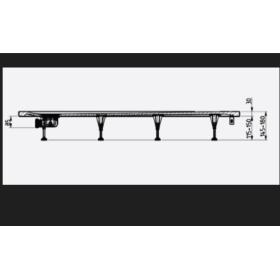 Ideal Standard dušo pado kojelės (komplektas)