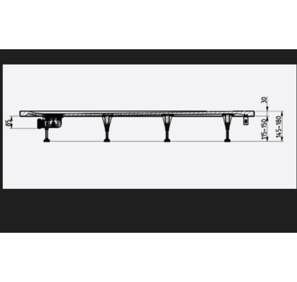 Ideal Standard dušo pado kojelės (komplektas)