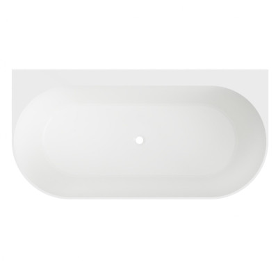 Lieto akmens vonia Inbalia Bahama, 155x78,5cm su sifonu komplekte