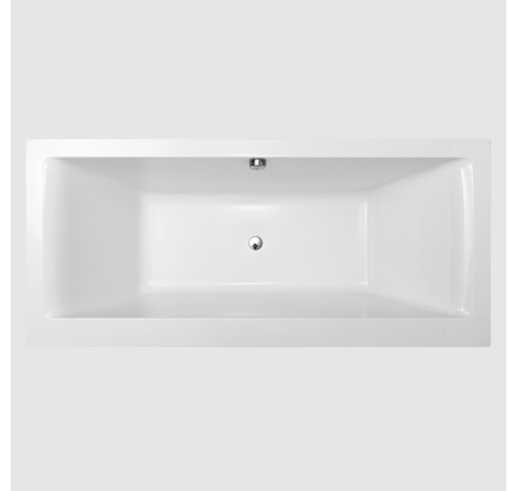 Balteco Roma 179x80cm, akrilinės vonios komplektas: rėmas, apdaila L-formos ir sifonas