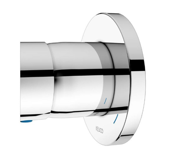 Keuco EDITION 400 potinkinis dušo maišytuvas, apvali apdaila