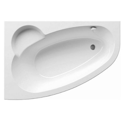 Ravak Asymmetric 160x105, asimetrinė vonia, akrilas (pasirinkitę pusę)