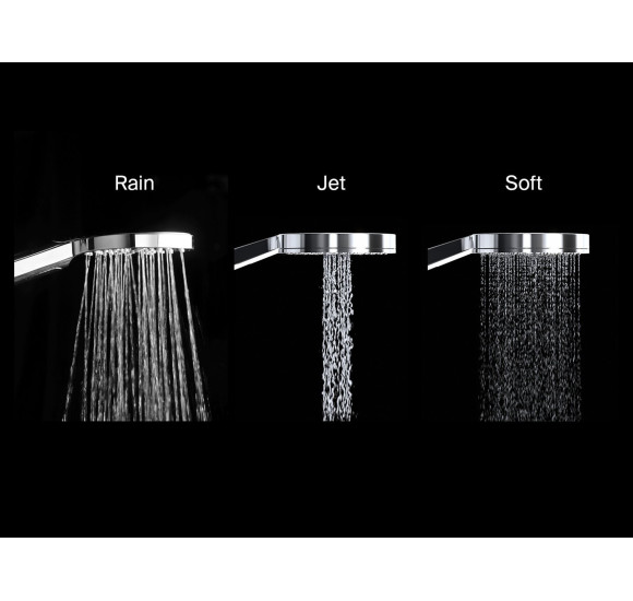 RAVAK dušo galvutės komplektas 903.00 (dušo galvutė, dušo žarna 150 cm, laikiklis)