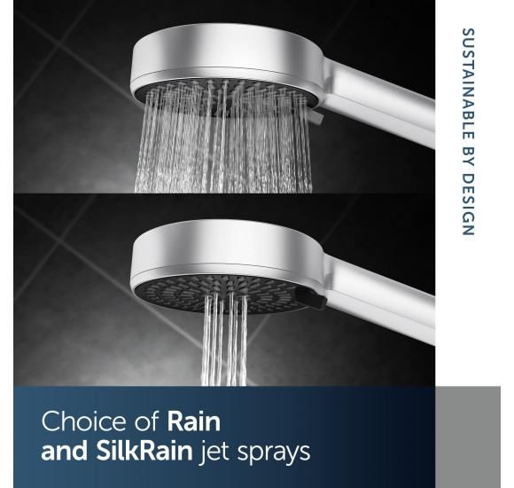 Ideal Standard Idealrain Alu+ rankinis dušas 100 mm, dvi funkcijos, chromas