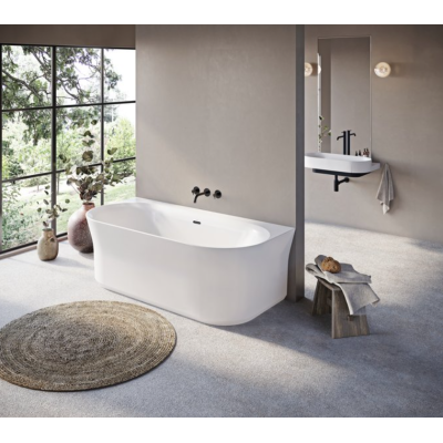 Ravak Ypsilon Wall 178x86 cm, glaudžiama prie sienos vonia, akrilas