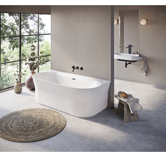 Ravak Ypsilon Wall 178x86 cm, glaudžiama prie sienos vonia, akrilas