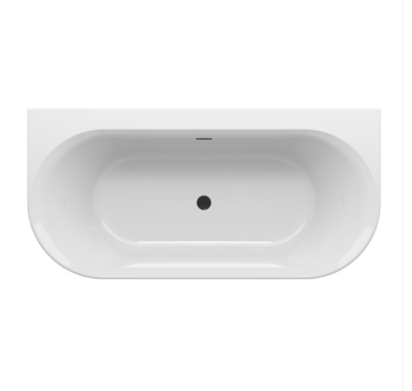 Ravak Ypsilon Wall 178x86 cm, glaudžiama prie sienos vonia, akrilas