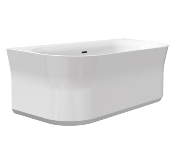 Ravak Ypsilon Wall 178x86 cm, glaudžiama prie sienos vonia, akrilas