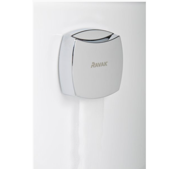 Ravak 570 II, vonios sifonas, užpildantis vandeniu, click - clack, chromas