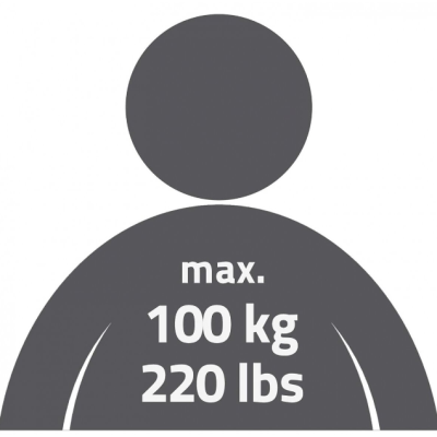 Vonios kambario kėdė Ridder Trendy, balta