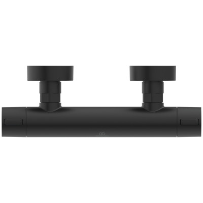 Ideal Standard ALU+ termostatinis dušo maišytuvas, matinė juoda