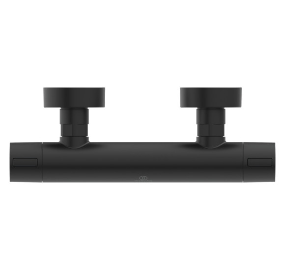 Ideal Standard ALU+ termostatinis dušo maišytuvas, matinė juoda