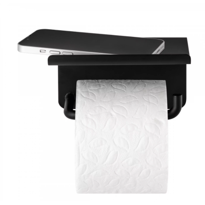 Blomus Modo popieriaus laikiklis, su lentynėle