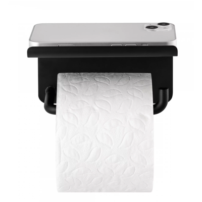 Blomus Modo popieriaus laikiklis, su lentynėle