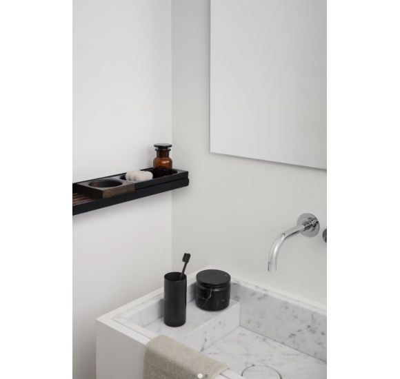 Blomus Modo dušo lentynėlė 45x715 mm, juoda