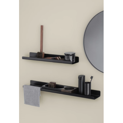 Blomus Modo dušo lentynėlė 45x715 mm, juoda