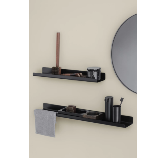 Blomus Modo dušo lentynėlė 45x715 mm, juoda