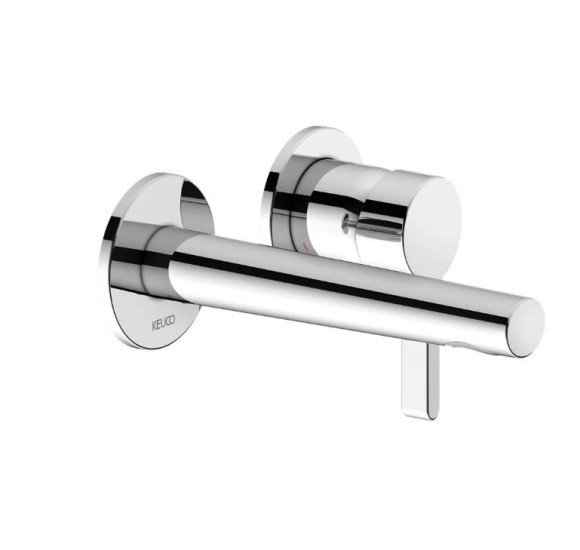 Keuco Edition 400 sieninis praustuvo maišytuvas 187 mm, pasirinkite spalvą