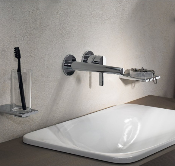 Keuco Edition 400 sieninis praustuvo maišytuvas 187 mm, pasirinkite spalvą