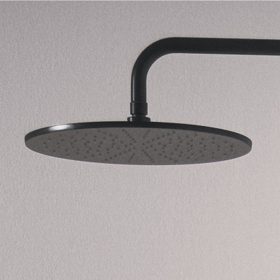 Ideal Standard CERATHERM NAVIGO potinkinė dušo sistema su 30 cm lietaus dušo galva, juodos matinės spalvos