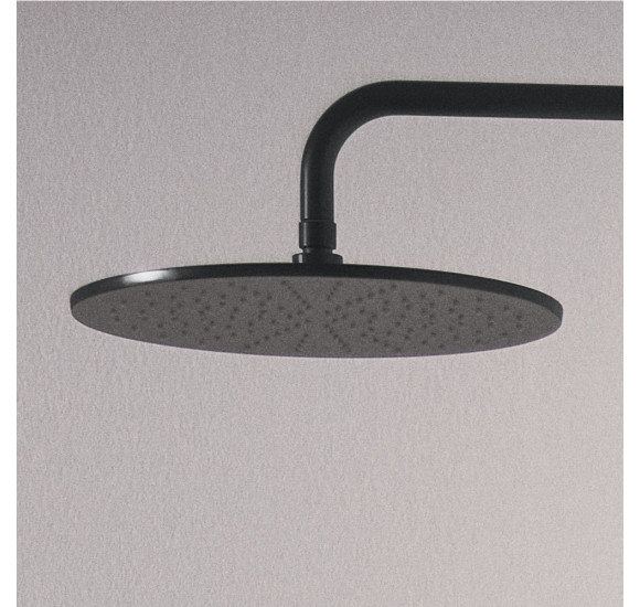 Ideal Standard CERATHERM NAVIGO potinkinė dušo sistema su 30 cm lietaus dušo galva, juodos matinės spalvos