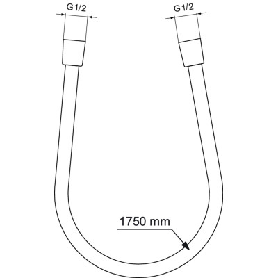 Ideal Standard CERATHERM NAVIGO potinkinė dušo sistema su 30 cm lietaus dušo galva, juodos matinės spalvos