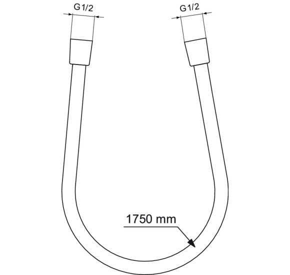 Ideal Standard CERATHERM NAVIGO potinkinė dušo sistema su 30 cm lietaus dušo galva, juodos matinės spalvos
