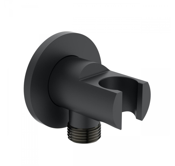 Ideal Standard CERATHERM NAVIGO potinkinė dušo sistema su 30 cm lietaus dušo galva, juodos matinės spalvos