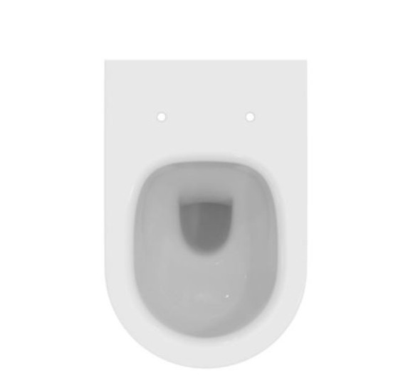 KOMPLEKTAS 3in1 - Ideal Standard Blend Curve pakabinamas klozetas su TECEprofil WC rėmu ir juodu matiniu mygtuku