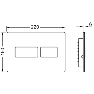 KOMPLEKTAS 3in1 - Ideal Standard Blend Curve pakabinamas klozetas su TECEprofil WC rėmu ir juodu matiniu mygtuku