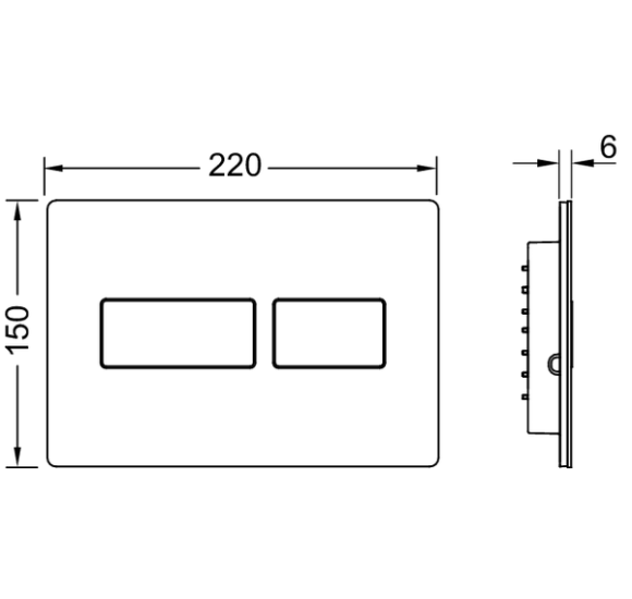 KOMPLEKTAS 3in1 - Ideal Standard Blend Curve pakabinamas klozetas su TECEprofil WC rėmu ir juodu matiniu mygtuku