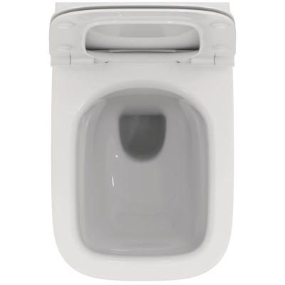 KOMPLEKTAS 3in1 - Ideal Standard i.life B pakabinamas unitazas "Rimless" su su TECEprofil WC rėmu ir chromo spalvos mygtuku