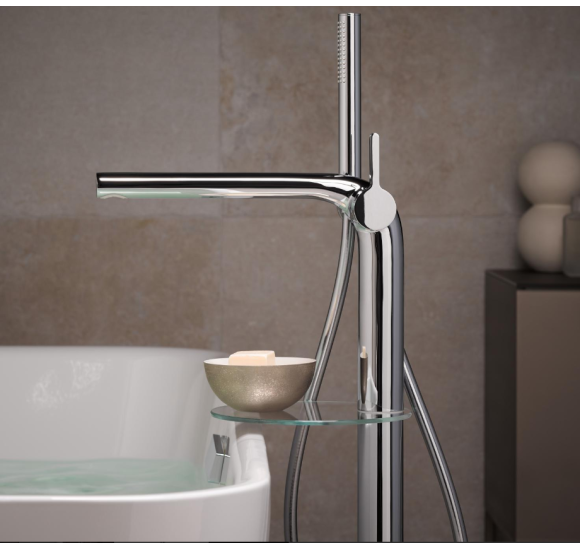 Keuco Edition 400 laisvai statomas vonios maišytuvas, pasirinkite spalvą