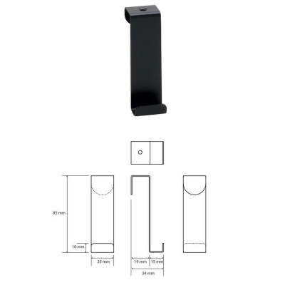 IŠPARDAVIMAS. Bemeta kabliukas tvirtinamas ant durų