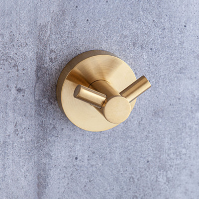 IŠPARDAVIMAS. Bemeta dvigubas kabliukas Sablo, aukso sp.